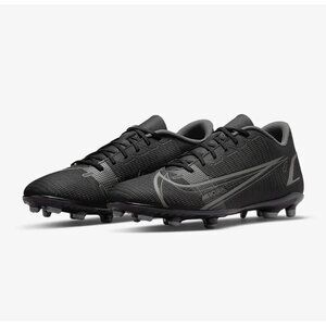 Nike Vapor 14 Club FG MG Mens Soccer Cleats Black Grey CU5692-004 Size 7.5